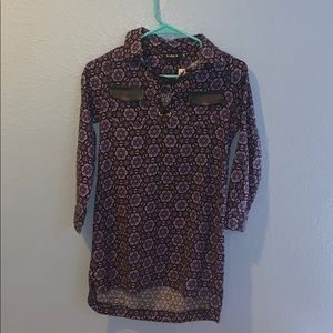 Floral patterned dress